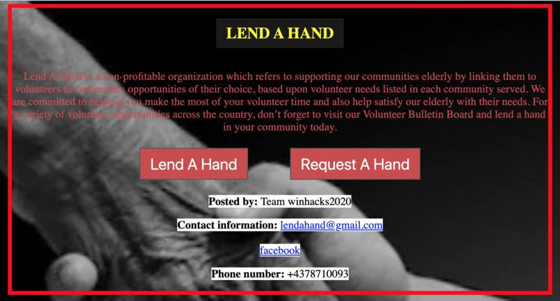 LendAHand – screenshot 1