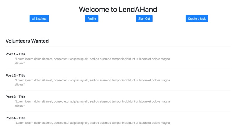 LendAHand – screenshot 4