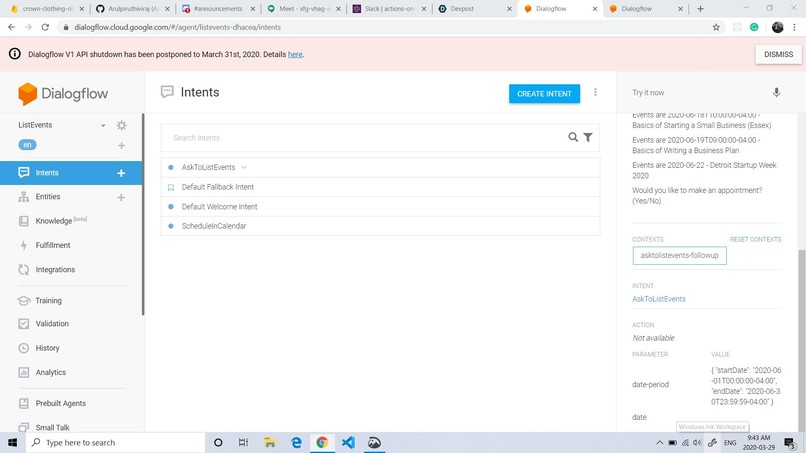 eventsScheduler-bot – screenshot 3