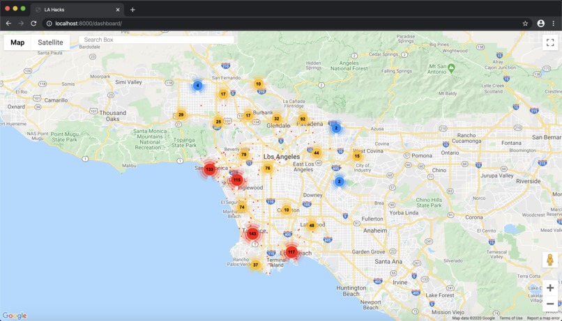 Phoenix - Pandemic Community Spread Tracker & Visualizer – screenshot 1