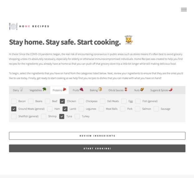 Home Recipes – screenshot 2