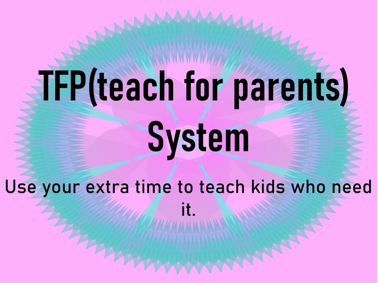 TFP(teach for parents) System – screenshot 1