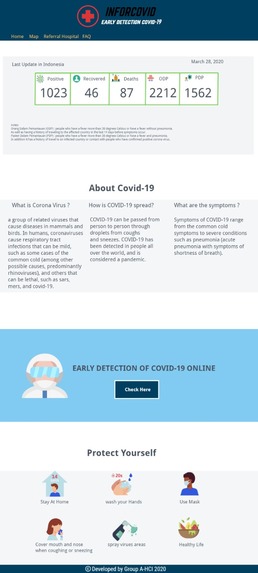 INFORCOVID – screenshot 1