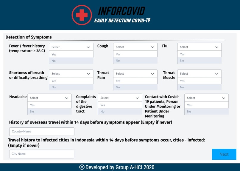 INFORCOVID – screenshot 2