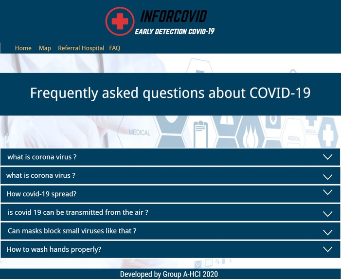 INFORCOVID – screenshot 3