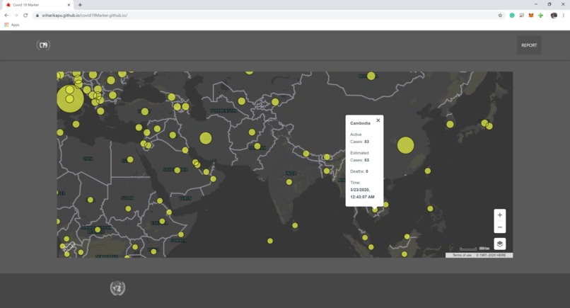 covid19Marker.github.io – screenshot 2