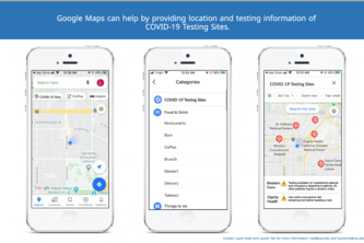 COVID-19 Testing Site Feature to Maps App
