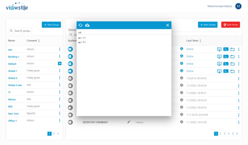 Viewsfer - Remote Access Software – screenshot 2