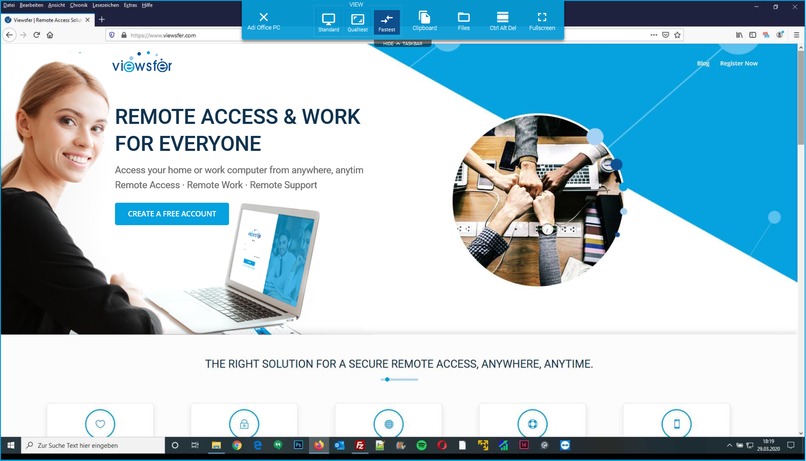 Viewsfer - Remote Access Software – screenshot 1