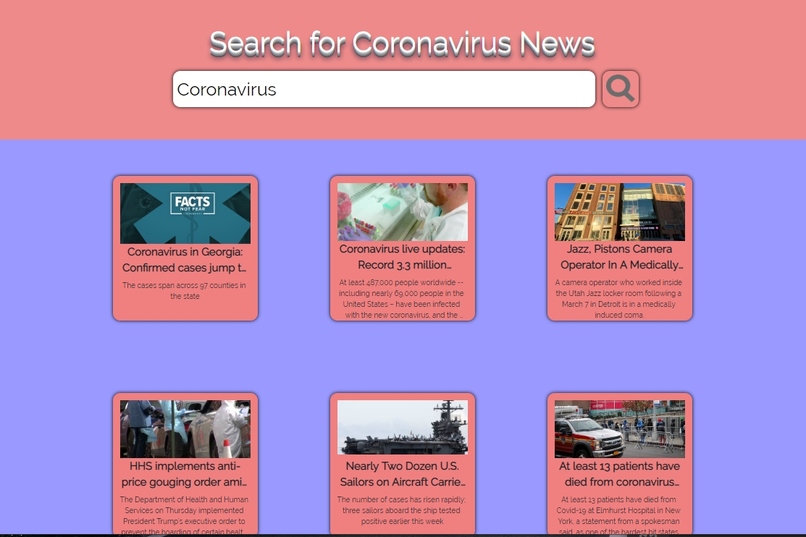 CoroNow – screenshot 3