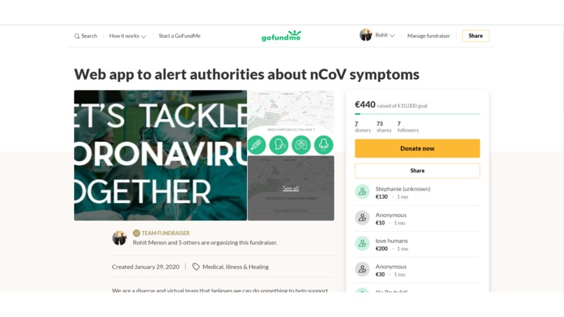 Viral Support – screenshot 1