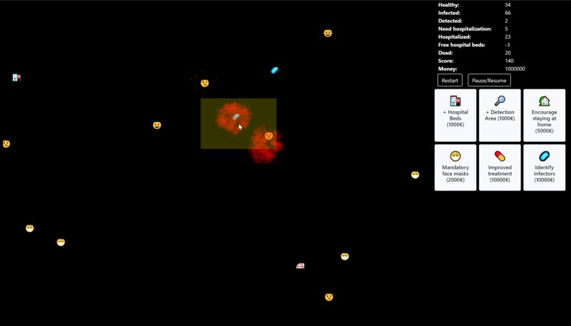 Beat covid – screenshot 1