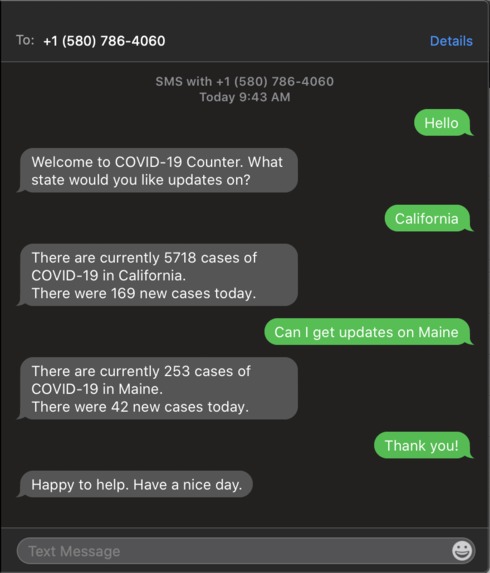 Covid-19 Counter – screenshot 1