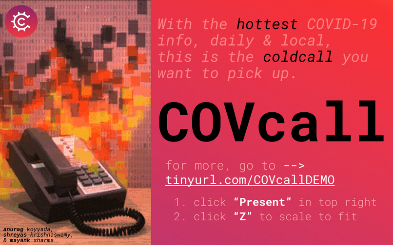 COVcall – screenshot 1