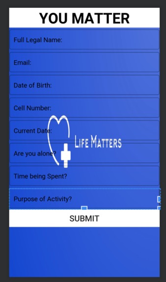 LifeMatters App – screenshot 1