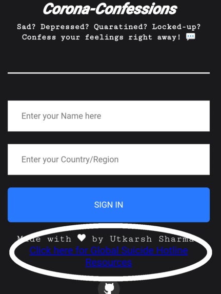 The Corona-Confessions Room – screenshot 12