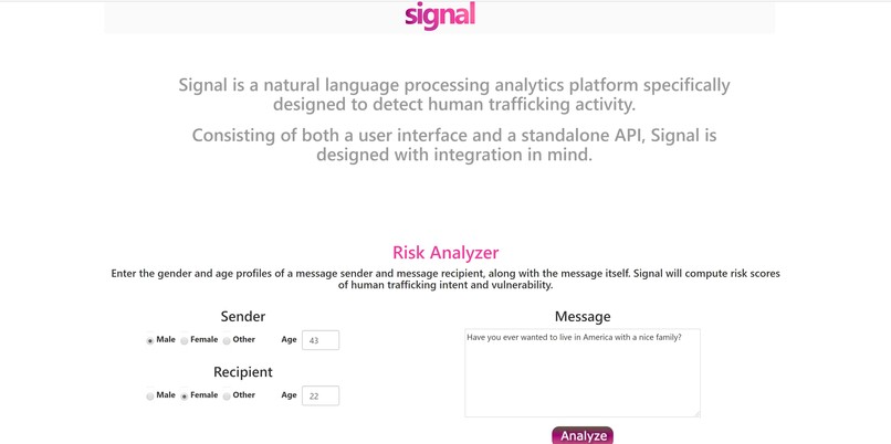 Signal – screenshot 1