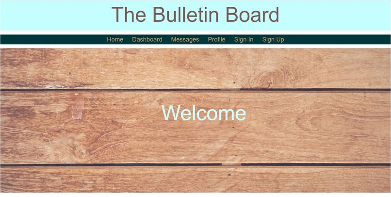 The Bulletin Board – screenshot 1