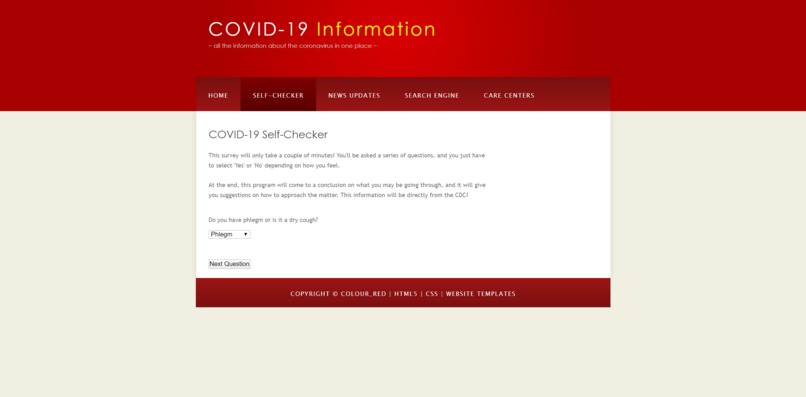 Coronavirus Information Center – screenshot 3