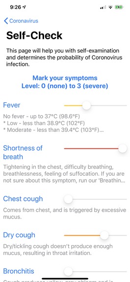 Coronavirus (COVID-19) – screenshot 8