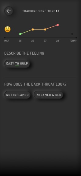My Symptoms – screenshot 1
