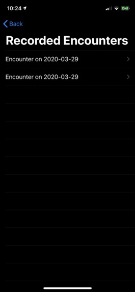 Contact Beacon – screenshot 3