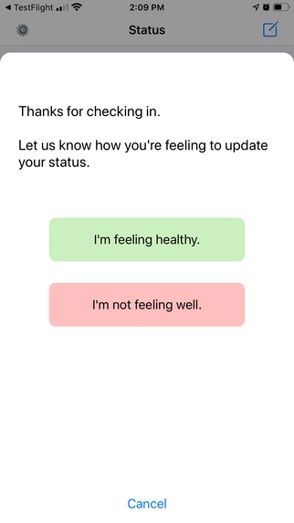 Social Health Status – screenshot 3