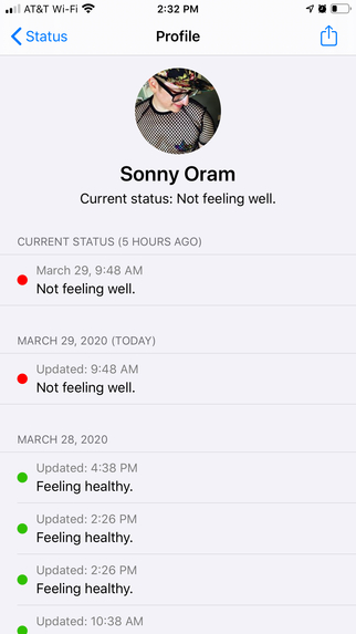 Social Health Status – screenshot 6