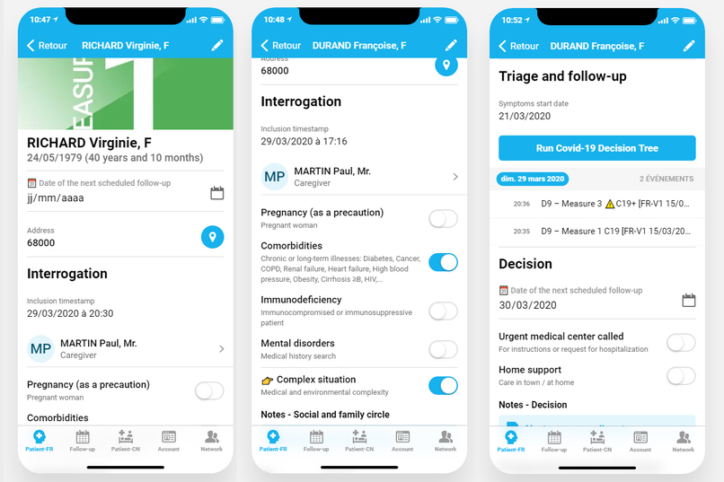 covid19-tracking – screenshot 2