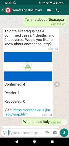 COVID-19 Bot Tracker – screenshot 1