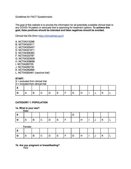 COVID F.A.C.T. – screenshot 5