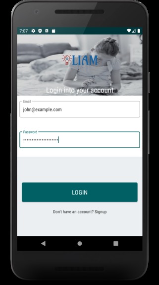 LIAM – screenshot 2