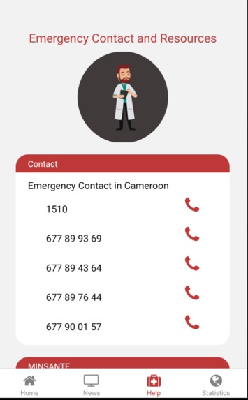 COVID-KNOW – screenshot 2