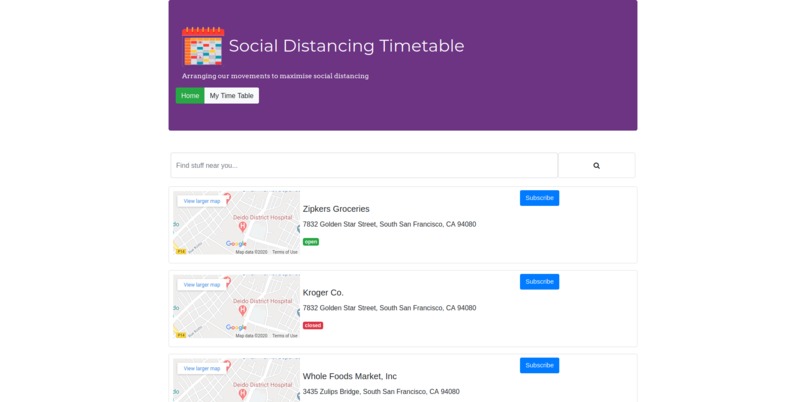 Social Timetable – screenshot 2