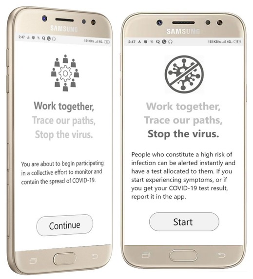 NOVID-20 – screenshot 1