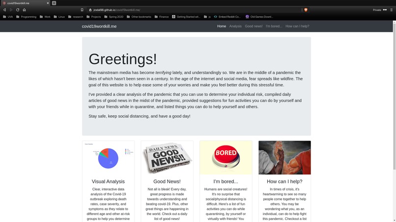 covid19wontkill.me – screenshot 1