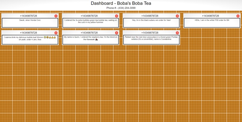 CurbsidePickUp - SMS System for Restaurants during COVID-19 – screenshot 1