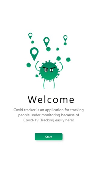 Covid Tracker – screenshot 1