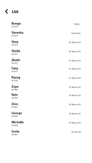 Covid Tracker – screenshot 4