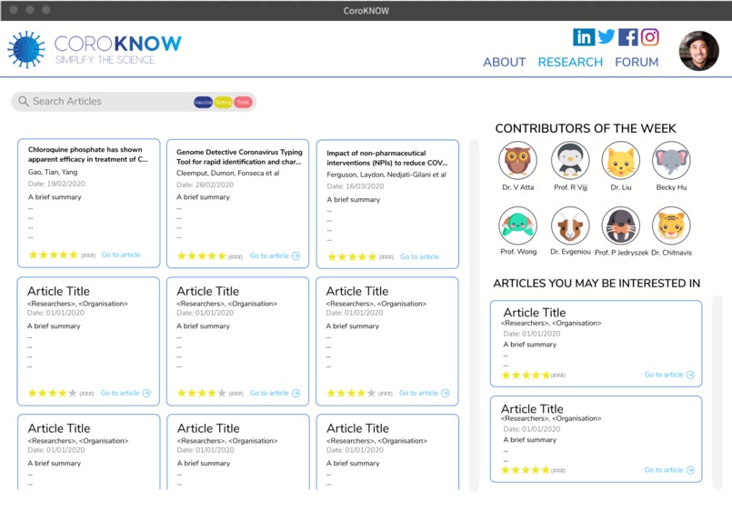 CoroKNOW – screenshot 4