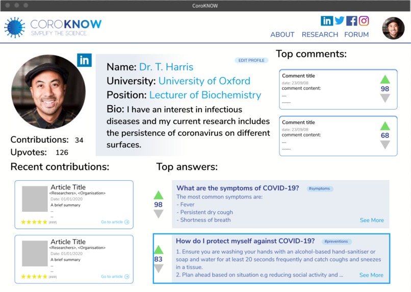 CoroKNOW – screenshot 3