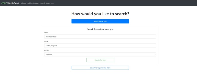 COPEVID-19 Supply Tracker – screenshot 5