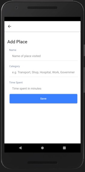 Contact Tracer – screenshot 2