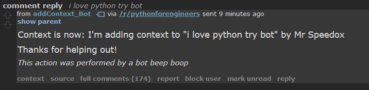 Reddit Contextualizer – screenshot 1