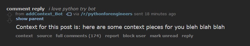 Reddit Contextualizer – screenshot 3