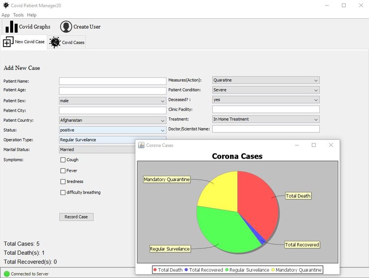 Covid Patient Manager20 – screenshot 2