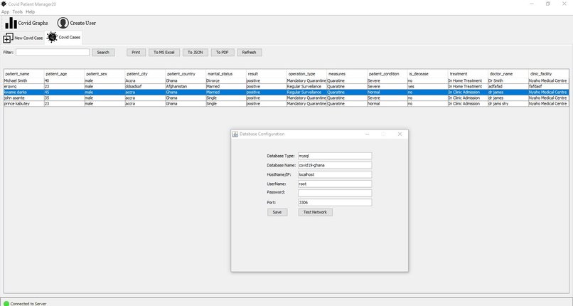 Covid Patient Manager20 – screenshot 5