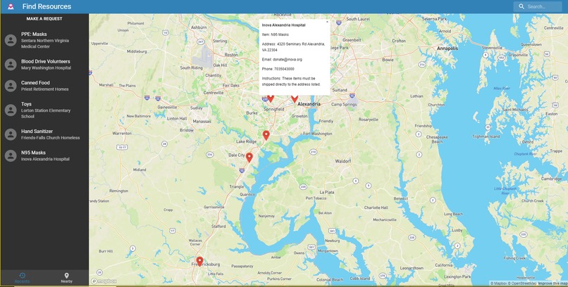 NeedFinder – screenshot 1