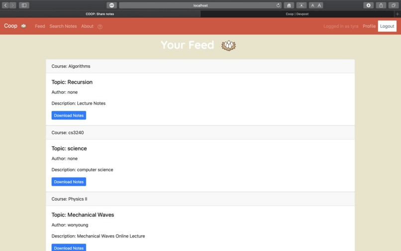 Coop – screenshot 2