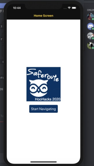 Saferoute – screenshot 1